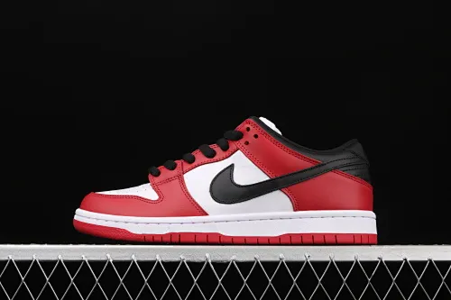 All categories Nk SB Dunk series Nk SB Dunk Low low-top sneakers J version Nk SB Dunk Low Pro "Chicago" Chicago Dunk series retro top layer low-top casual sports skateboard shoes BQ6817-600